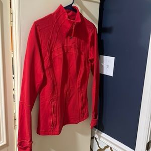 red align jacket